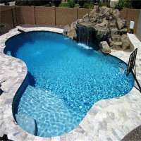 luxury swimming pool coping marble white color cut to size cheap travertine tiles