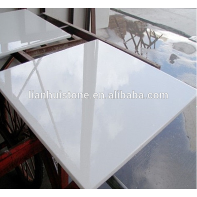 Pure White Crystal Stone marmoglass stone crystallized glass stone tile