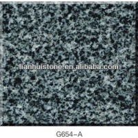 Chinese polished G654 dark grey granite